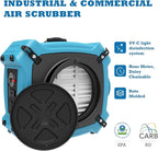 ALORAIR PureAiro HEPA Max 870 Air Scrubber 3-Stage Filtration Negative Machine Air Scrubber | Professional Water Damage Restoration for Air Cleaner |（Pack of 5）