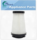 Upstart Battery 2-Pack Replacement for Dirt Devil Power Air Corded Bagless Stick Vacuum SD20505 Vacuum Filter - Compatible with Dirt Devil 3SFA11500X, F2 HEPA Filter