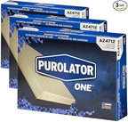 Purolator A24712 PurolatorONE Advanced Engine Air Filter (Pack of 3)