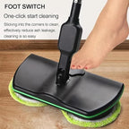 Spinning Cleaner Vacuum,Electric Mops for Floor Cleaning,Cordless Electric Mop,Floor Scrubber and Polisher Machine,Buffer Polisher for Home with Replacement Pad，Includes 8 PCS Cleaning Cloths