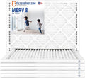 Filters Fast 30x36x1 Air Filter MERV 8, 1" AC Furnace Air Filters, Made in the USA, Actual Size: 29.5" x 35.5" x 0.75", 6 Pack