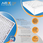 AIRX FILTERS WICKED CLEAN AIR. 20x25x5 Air Filter MERV 8 Compatible with Field Controls # 46586000 Furnace Filter 2 Pack