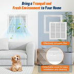 Fancat Return Air Filter Grille for 18x18 Ducts, Steel Air Vent Cover with Removable Door for 1" Filters | Fits Sidewall & Ceiling | Outer Size: 20 5/8" W x 20 5/8" H