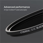 Urth 72mm Ethereal Black Mist ¹⁄₁ Diffusion Lens Filter (Plus+) - Cinematic Effect, 20-Layer Nano-Coated Light Dispersing Particles