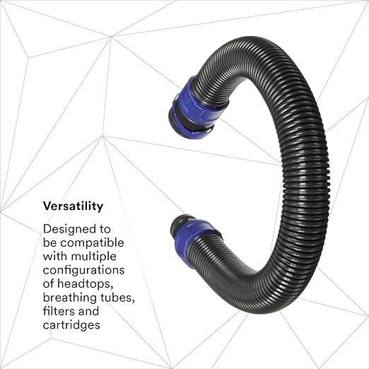 3M PAPR, Versaflo Powered Air Purifying Respirator Assembly TR-617N, Includes PAPR Unit, High Capacity Battery, Breathing Tube, and Easy Clean Belt