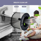 U9CV2B HEPA Filter Replacement Compatible with LG PuriCare AeroTower Fan U9CV2B / U9CS1C / U9CV1C Air Cleaner Purifier, 3-in-1 True HEPA Filter Replacement,1 Pack