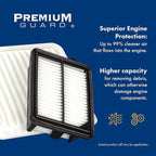 PG Engine Air Filter PA99540 | (Hybrid Excluded) Fits 2022-2026 Hyundai Tucson, 2021-2026 Santa Fe, 2021-2026 Sorento, 2021-2024 K5, 2020-2026 Sonata, 2022-2026 Carnival