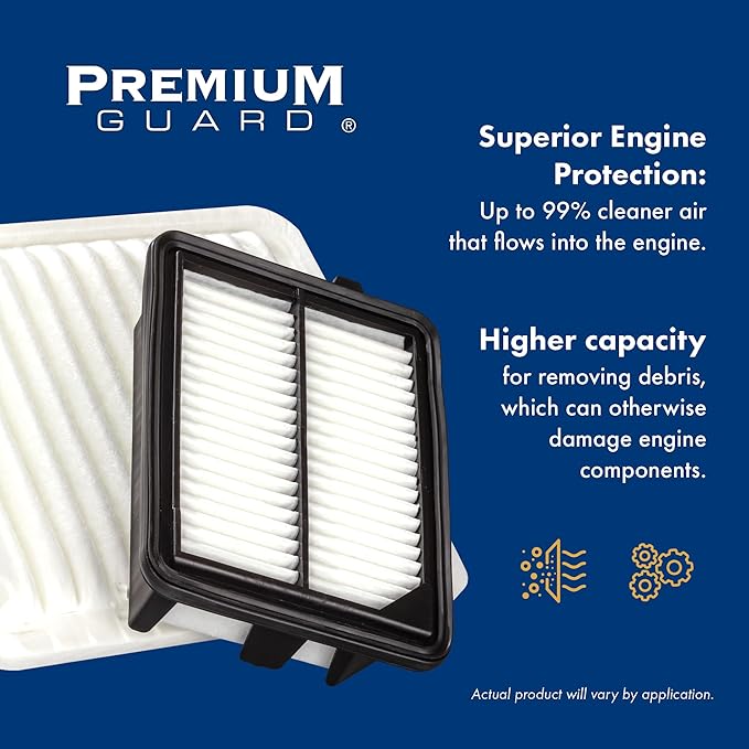 PG Engine Air Filter PA99540 | (Hybrid Excluded) Fits 2022-2026 Hyundai Tucson, 2021-2026 Santa Fe, 2021-2026 Sorento, 2021-2024 K5, 2020-2026 Sonata, 2022-2026 Carnival