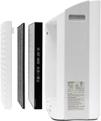 SHARP Air Purifier with Humidifier Combo – Covers up to 1,230 sqft in one hour, True HEPA Filter Air Purifier for Medium Rooms, Home Nursery, Dust, Smoke, Pollen - KC850U