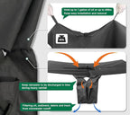 2 Pack PET Storm Drain Filter-47.2x47.2x23.6in Oil & Sediment Guard with 4 Lifting Loops,Square Witches Hat Catch Basin Filter for Parking lot Street Construction Site Industrial Plant