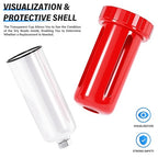 TAILONZ PNEUMATIC 0-150PSI 1/2 Inch NPT Aluminum Alloy Air Dryer, Compressor Air Dryer, Water Vapor Separator, Polyethylene Bowl