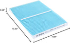BOSCH 6061C HEPA Cabin Air Filter - Compatible with Select Nissan Rogue, Sentra (Pack of 3)