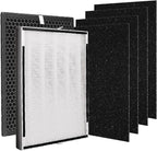 Type XP360 Replacement Filter Compatible with Purafide XP360 Air Purifier Large Room Replacement Kit,(1+1+4 Set of 4-Stage Filtration)