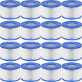 Type VI Hot Tub Filter Cartridge Compatible with Lay-Z-Spa, Coleman SaluSpa 90352E, 58323E, 58323 Swimming Pool Pump (16 Pack)