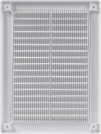 Vent Systems 4.5" x 6" Inch (Opening Dimensions) - Pack of 2 - Plastic White Soffit Vent Cover - Flat Rectangular Air Vent Grille - Air Vent Deflector - HVAC 6" x 8" Inch (Overall Dimensions)
