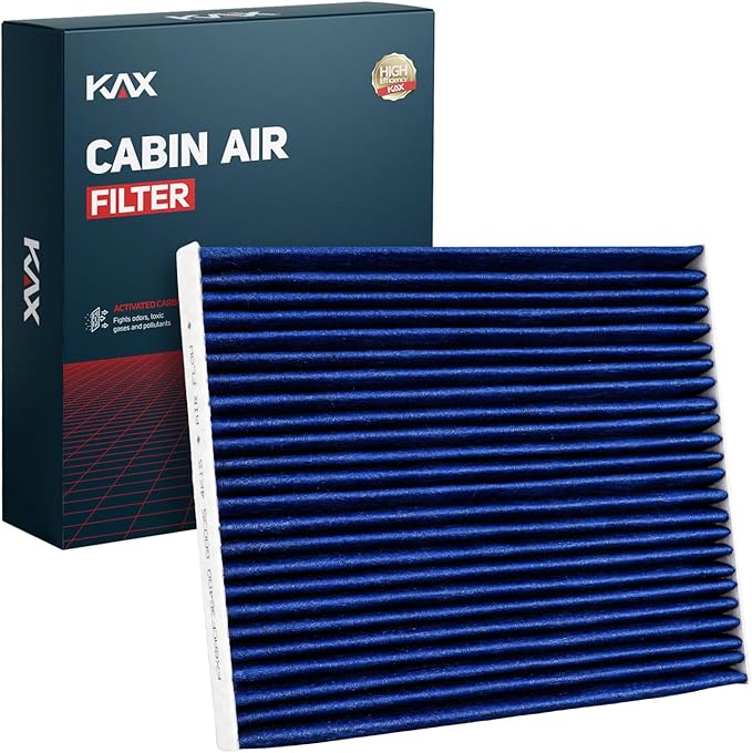 KAX Premium Cabin Air Filter, CF12508 Replacement for 2017-2022 Niro, 2017-2019, 2017-2019 Ioniq 1.6L, 2019-2024 Niro EV, Strong Adsorption w/Upgraded Activated Carbon
