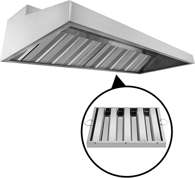 New Star Foodservice 54378 Stainless Steel Hood Filter 20" W x 20" H
