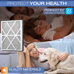 2 Pack 20''x25''x3'' Air Filter Replacement fo Compatible with Zephyr Vgf Series MERV 13 Return Grille Air Cleaner 20''x25''x3'' MERV 13 Air Filter, 20x25x3 Furnace Filter MERV 13