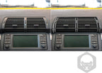 Carbon Fiber Interior Full Compatible with BMW X5 Central air-Conditioning air Outlet 2 pcs-1