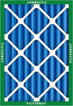 Filterbuy 12x18x4 Air Filter MERV 13 Optimal Smoke & Allergy Defense (6-Pack), Electrostatic Pleated HVAC AC Furnace Filters Replacement, Made in USA (Actual Size: 11.50 x 17.50 x 3.63)