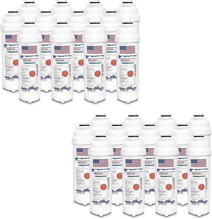 American Filter Company®, water filter, Model # AFC-EWH-3000, Compatible with Halsey-Taylor(R) Water Fountain Filters 55897C 55898C 24-Filters