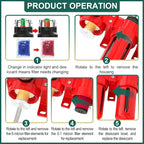Industrial Grade Three-Stage Air Drying System, 0-150 PSI, 1/4 Inch NPT, Aluminum Alloy, with Particulate Filter, Coalescing Filter, Desiccant Dryer, and Air Regulator (Manual Drainage)