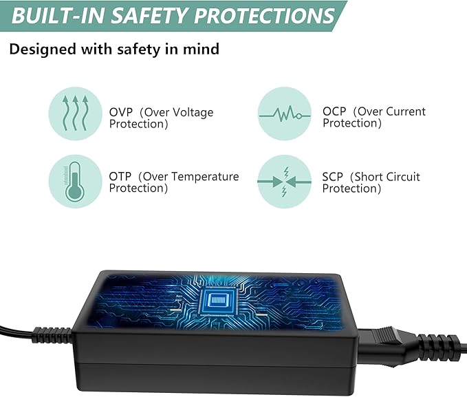 24V AC/DC Adapter Compatible with TOPPIN Comfy Air C2 Ture HEPA Air Purifier TPAP001 H13 TPAP-001 H-13 HEPA Air Filter Air Cleaner 24VDC 1.25A DC24V 1250mA Power Supply Cord Battery Charger