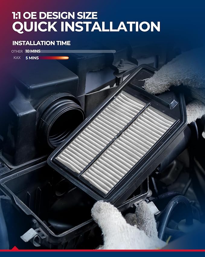 KAX Engine air Filter, CA9997 Replacement for Subaru Outback Legacy (2005-2019) Forester 2009-2018 Impreza 2008-2016 Tribeca 2008-2014 Crosstrek WRX / WRX STI GP997, Advanced Air Filter