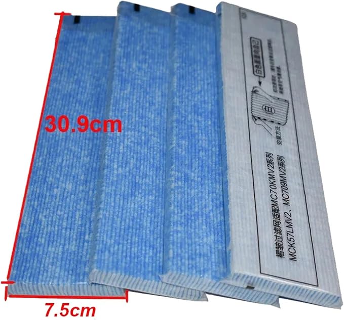 5pcs Air Purifier Filter Replacements Parts, Compatible For DaiKin, MC70KMV2 Series MC70KMV2N MC70KMV2R MC70KMV2A MC70KMV2K MC709MV2