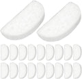 20 Pack Water Filter Polishing Pads for Fluval 104 105 106 204 205 206 Filters, Aquarium Water Polishing Filter Pads, Replacement Polishing Pad Filter Sponge Media for Fish Tanks