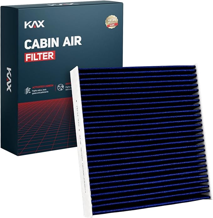KAX Premium Cabin Air Filter, CF12312 Replacement for Versa 2020-2023 1.6L, Kicks 2018-2023 1.6L, Strong Adsorption w/Upgraded Activated Carbon