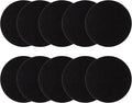 10 Pack Charcoal Filters for Kitchen Compost Bin, Compost Filters for Countertop Bin Pail Replacement, Activated Charcoal Home Bucket Refill Sets, Round 6.7 Inch