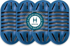 HoMedics Demineralization Cartridge for Ultrasonic Humidifiers – 4-Pack Humidifier Filter Replacements, Filters Mineral Deposits and Purifies Water in Air Humidifiers for Bedroom, Plants, Office Blue