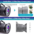 77mm Lens to 86mm Camera Lens Adapter,77mm to 86mm Filter Step up Ring Adapter Ring,Compatible All 86mm Filter Accessory