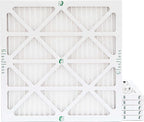 Glasfloss 14x14x1 MERV 10 (FPR 5-6) Pleated Air Filters Box of 6. Actual Size: 13-1/2 x 13-1/2 x 7/8