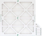 Glasfloss 18x18x1 MERV 10 (FPR 5-6) Pleated Air Filters Box of 6. Actual Size: 17-1/2 x 17-1/2 x 7/8