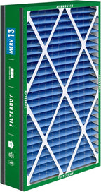 Filterbuy 16x25x5 Air Filter MERV 13 Optimal Smoke & Allergy Defense (1-Pack), Electrostatic Pleated HVAC AC Furnace Filters for Trion Air Bear 255649-105 and More (Actual Size: 15.63 x 24.13 x 4.88)