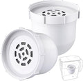 2 Pack Upgraded Water Pitcher Replacement Filter Compatible with Clearly Filtered No. 1 Filtered Water Pitcher, 100 Gallon Long Life, Removes Fluoride Chlorine Lead and Odors