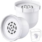 2 Pack Upgraded Water Pitcher Replacement Filter Compatible with Clearly Filtered No. 1 Filtered Water Pitcher, 100 Gallon Long Life, Removes Fluoride Chlorine Lead and Odors