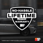 K&N High-Flow Original Lifetime Engine Air Filter: Increase Power: Premium, Washable: Compatible with 2007-2016 Mini Cooper: (See Product Description for Select Models), 33-2936