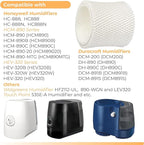 ANTOBLE 2 Pack HC-888 HC-888N Humidifier Wicking Filters Replacements for Honeywell HC888 HCM-890 HEV-320 Series & Duracraft D88 DCM-200 DH-890 Humidifier Filter C