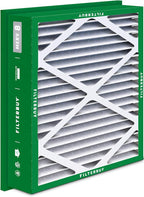 Filterbuy 20x20x5 Air Filter MERV 8 Essential Dust & Allergy Defense (2-Pack), Electrostatic Pleated HVAC AC Furnace Filters for Honeywell Return Grille FC40R1003 (Actual Size: 18.38 x 18.38 x 3.69)