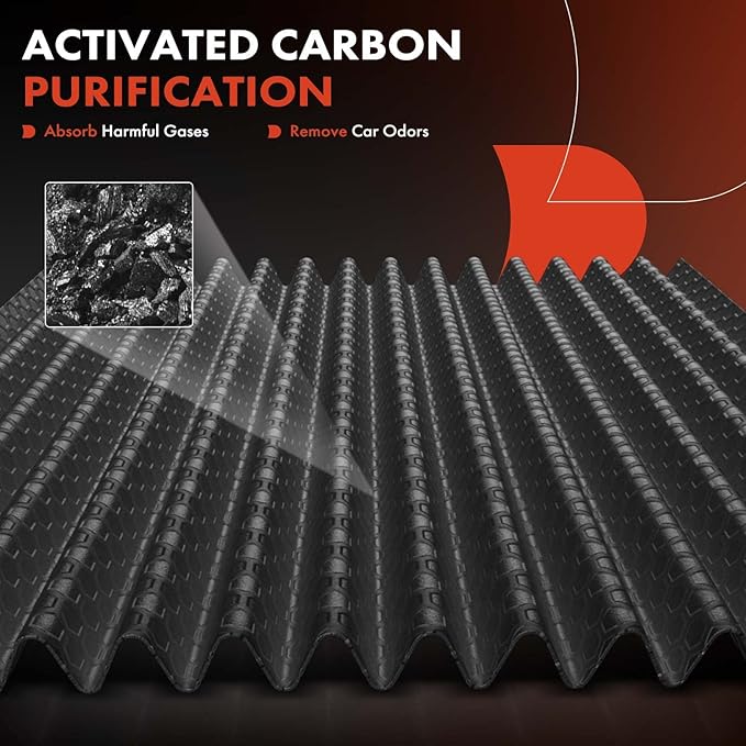 A-Premium Cabin Air Filter with Activated Carbon Compatible with Infiniti M35h 2012-2013, M37 2011-2013, M56 2011-2013, Q70 2014-2019, Q70L 2015-2019 Replace# 272771ME0B