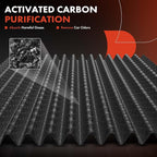 A-Premium Cabin Air Filter with Activated Carbon Compatible with Infiniti M35h 2012-2013, M37 2011-2013, M56 2011-2013, Q70 2014-2019, Q70L 2015-2019 Replace# 272771ME0B