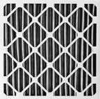 Nordic Pure 25x25x2 (Actual Size: 24 1/2 x 24 1/2 x 1 3/4) Furnace Air Filters MERV 8 Pleated Plus Carbon 3 Pack