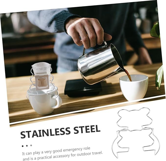 Coffee Filter Stand Portable Dripper Holder for Extraction Non- Design for Home Brewing and Travel