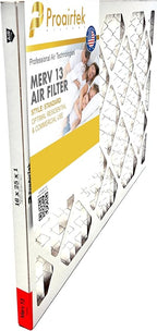 Proairtek AF16251M13SWH Model 16x25x1 Air Filter, MERV 13; Ideal for Anyone Wanting Clean, Crisp Air in Their Home