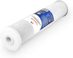 Aquaboon 5 Micron 20 x 4.5 Premium CTO Activated Carbon Water Filter Cartridge Replacement for Whole House Compatible with FC25B, EP-20BB, 2-PACK
