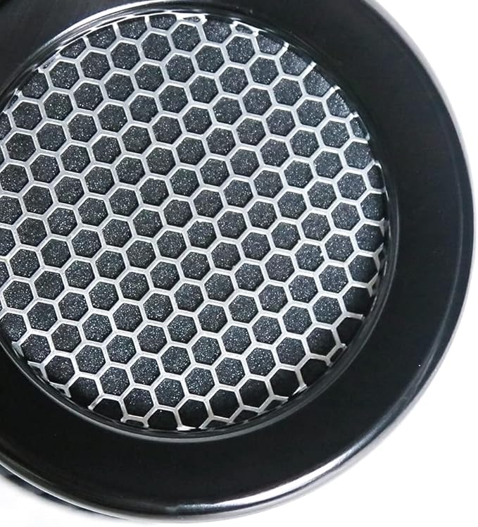 KYOSTAR Universal 3" (76mm) High-Flow Air Filter, Reusable Cone Cold Air Intake, High Performance, Washable, Clamp-On Car High Flow Dry Air Kit, Flange Diameter: 3 Inch, Filter Height: 6.4 Inch, Black