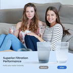 GLACIER FRESH New Upgrades Replacement for GE Profile Opal Ice Maker Filter, NSF 42 Certified, Ge Opal ice Maker Filter, Easy Install,1 Pack